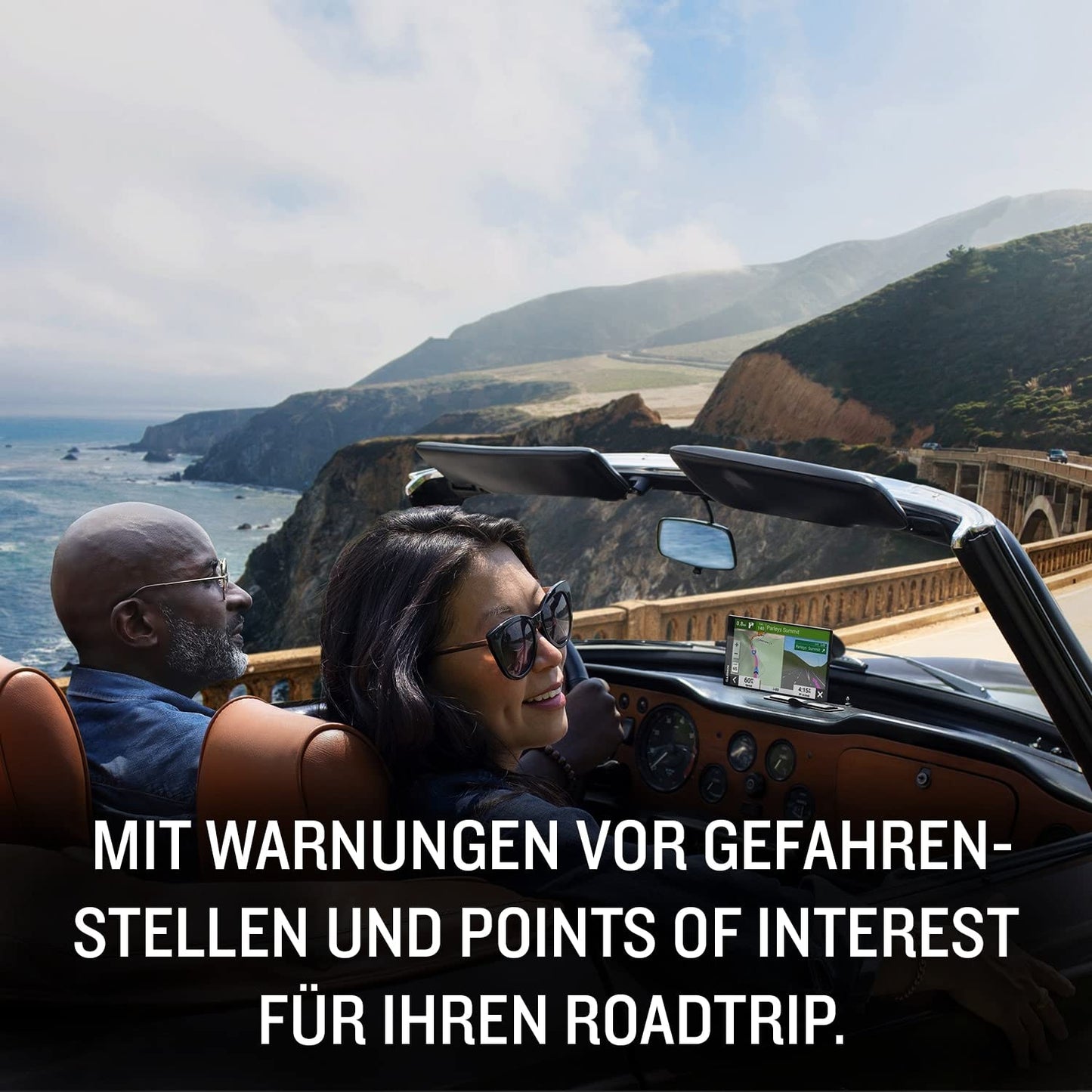 GPS Navigator 7 Zoll HD Display mit 3D Europakarten, Echtzeit-Verkehrsinfos, Sprachsteuerung & Fahrerassistenz