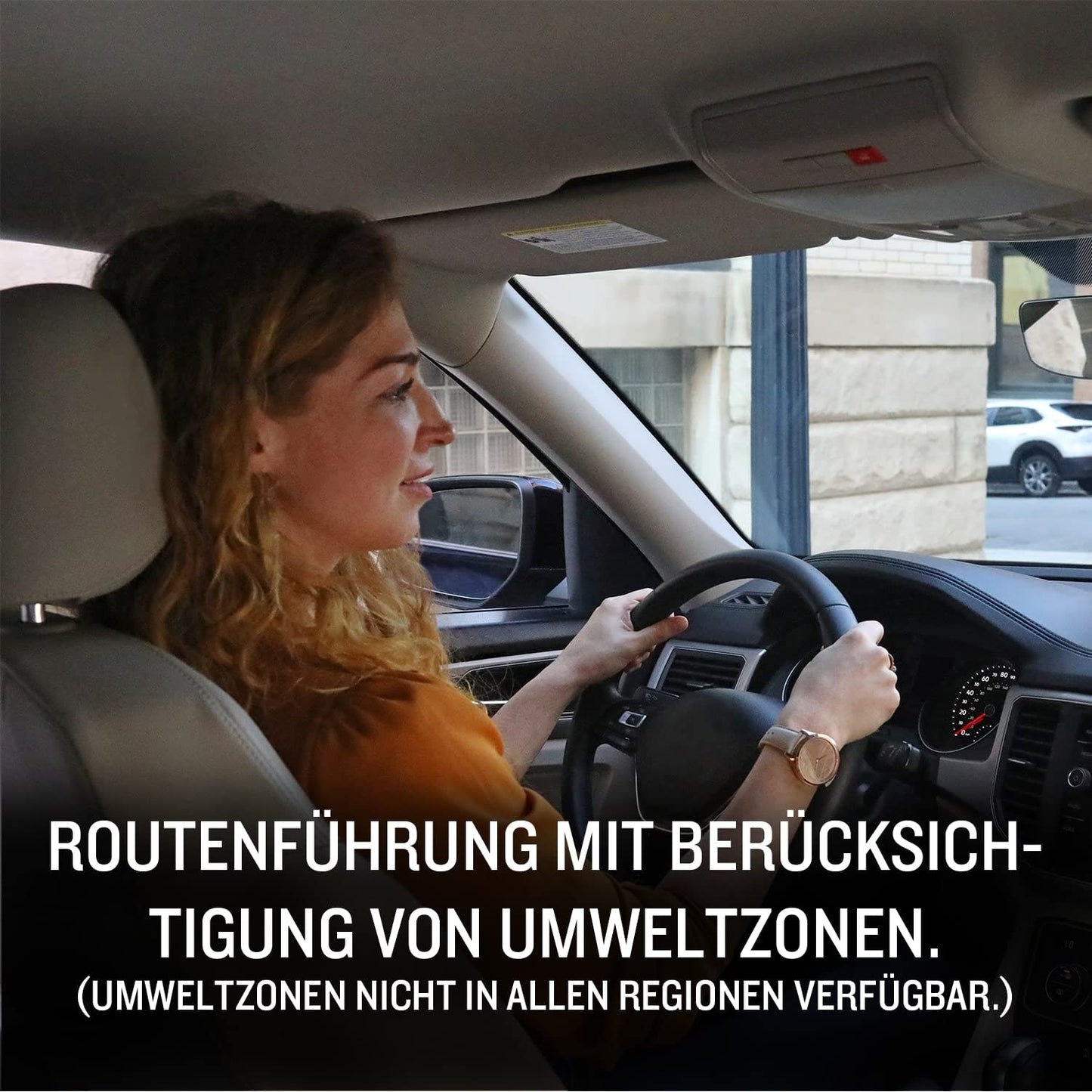 GPS Navigator 7 Zoll HD Display mit 3D Europakarten, Echtzeit-Verkehrsinfos, Sprachsteuerung & Fahrerassistenz